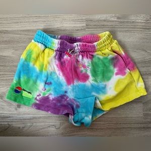 Tye dye Pepsi co short